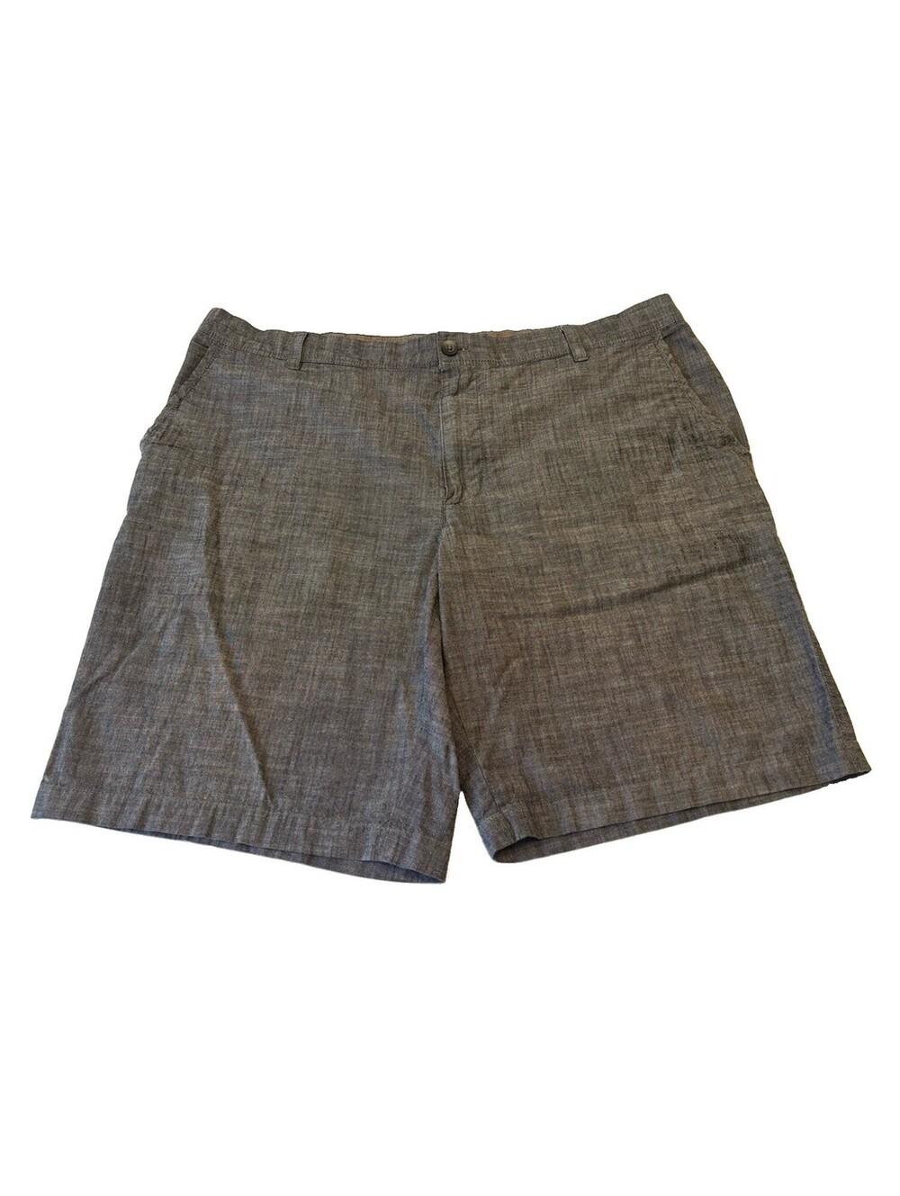Men’s Van Heusen Heather Dark Grey Chino Shorts Size 40